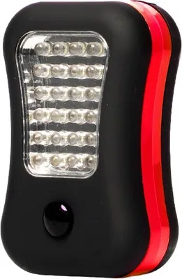 Image de Torche De Poche À Led Avec Aimant Rouge 3W