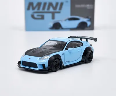 Produktbild von Toyota GR86 LB Nation Baby Blue - Mini GT 1:64