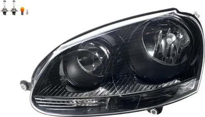 Obrázok produktu pre Johns, predný svetlomet vhodný pre VW Golf V 1K 5M 10/2003 -05/2009 ľavý so žiarovkou