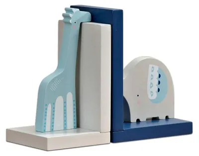 Image de Solidchoice - Support-livre en bois en forme d'éléphant, idéal pour les enfants et pour la décoration intérieure