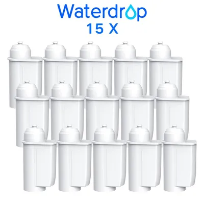 A collage of multiple water filter cartridges.
