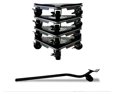 Produktbild von Möbeltransportroller Set, Tragfähigkeit 300 KG, Möbeltransport Set mit Möbelrollern und Lastenheber