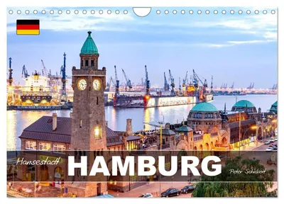 Produktbild von Hansestadt Hamburg (Wandkalender 2027 DIN A4 quer), CALVENDO Monatskalender