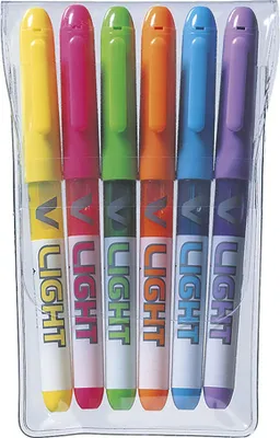 Produktbild von PILOT Liquid-Ink Textmarker V LIGHT 6er Etui