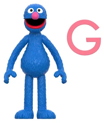 Obrázek produktu pro Sesame Street ReAction Akční figurka, série 05, Grover, 10 cm