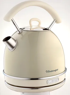 Produktbild von Vintage Wasserkocher rund 1,7 L creme