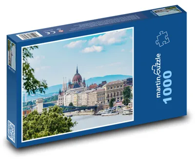 Obrázok produktu pre Puzzle 1000 Pohľad na Budapešť - martinpuzzle
