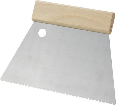 Produktbild von Zahnspachtel Kleberspachtel Spachtel Kelle 18 x 13 cm B1