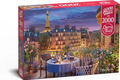 Obrázek produktu pro Puzzle 2000 CherryPazzi Paříž pro dva 50163