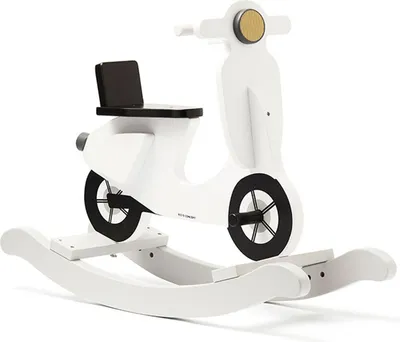 Image de Kid's Concept Trottinette à bascule Blanc