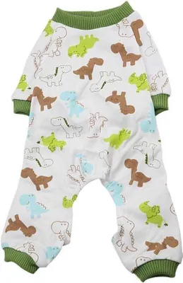 Produktbild von Weiches Hunde-Pyjama-Kostüm, katzenfreundlich, Größe L, Baumwolle