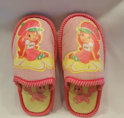 Produktbild von Emily Erdbeer Mädchen Kinder Pantoffeln Hausschuhe Schuhe Slipper Gr.29