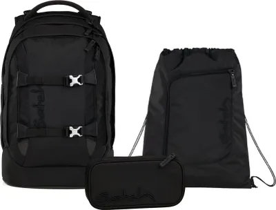 Produktbild von Satch Pack Nordic Black Skandi Edition Schulrucksack 3tlg.