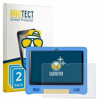 Produktbild von 2x BROTECT Schutzfolie für Bufo Kids Tablet 10.1" Displayschutz Displayschutzfolie Folie Matt Entspiegelungsfolie