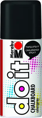 Produktbild von Marabu Sprühfarbe do it CHALKBOARD tafel schwarz 150 ml Dose