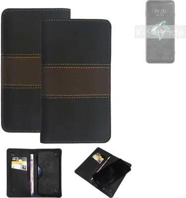 Produktbild von K-S-Trade Hülle Handyhülle kompatibel mit Xiaomi Black Shark 3 Schutzhülle Walletcase Bookstyle Tasche Schutz Case Handytasche Wallet Cover