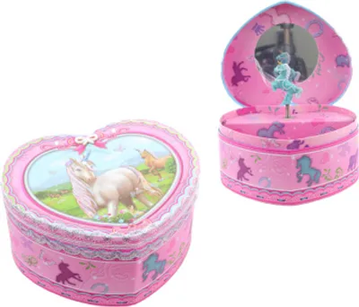 Immagine prodotto di Gioielli cuore unicorno carillon