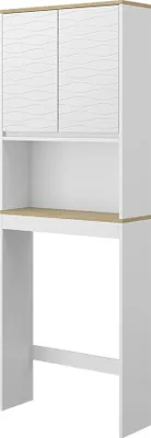 Image de Armoire de toilette Vicco Livia Blanc 60x163cm, Model 50140