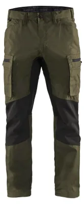 Produktbild von Blakläder® Service Arbeitshose Stretch 1459 1845 in div. Farben, Farbe:marineblau/schwarz, Größe:46
