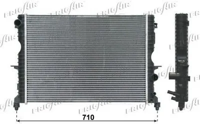 Produktbild von FRIGAIR 0101.3049 Kühler Wasserkühler Motorkühler für LAND ROVER Discovery II (L318)