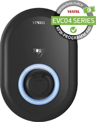 Produktbild von VESTEL 10126336 Vestel EVC04-AC22 eMobility Ladestation