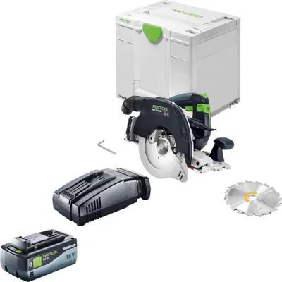 Produktbild von Festool HKC 55 KEB-Basic Akku Handkreissäge 18 V 160 mm Brushless + 1x Akku 8,0 Ah + Ladegerät + Systainer