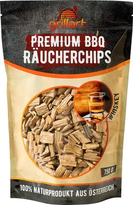Produktbild von Premium BBQ Räucherchips - 750g Whiskey