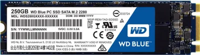 Produktbild von Western Digital Blue PC, 250 GB, M.2, 540 MB/s, 6 Gbit/s