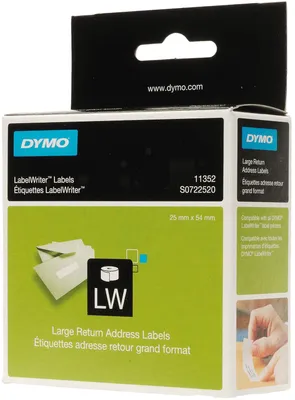 Productafbeelding van S0722520 DYMO, 25x54 mm, wit