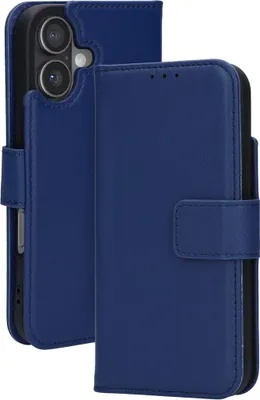 Produktbild von Mobiparts MP-131692, Geldbörsenhülle, Apple, iPhone 17, 16 cm (6.3"), Blau