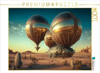 Produktbild von CALVENDO Puzzle Schöne Heißluftballons | 1000 Teile Lege-Größe 64x48cm Foto-Puzzle für glückliche Stunden