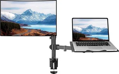 Image de Bras de support d'écran ergonomique de luxe
