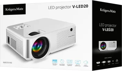 Produktbild von Kruger & Matz V-LED20 Projektor LED FullHD 1080p (1920x1080)