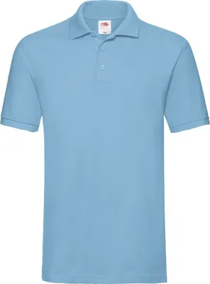 Produktbild von Fruit of the Loom - "Premium" Poloshirt für Herren RW9846 (S) (Himmelblau)
