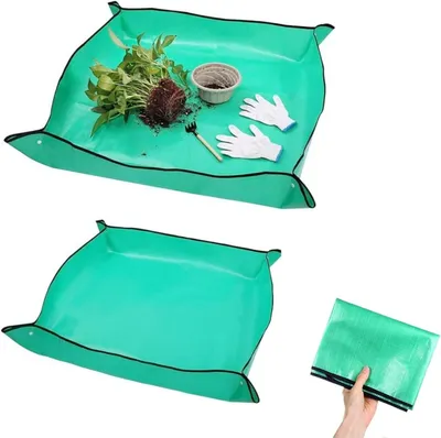 Imagen del producto de Juego de paneles vegetales, impermeables, de 100x100 cm y 66x66 cm, para jardín y balcón