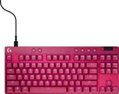 Image de Logitech G 920-013251 keyboard Gaming USB QWERTY Nordic Pink
