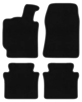 Obrázok produktu pre Velúrové autokoberce pre: Lancia Thesis 2001-2009 (sedan) – sada 4 ks, čierne, na mieru – Wielganizator BASIC