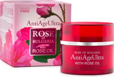 Image de Crème anti-rides pour la peau à l'huile de rose