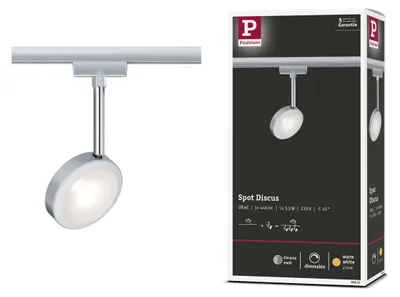 Produktbild von Paulmann URail LED-Spot Discus 5,5W Chrom matt