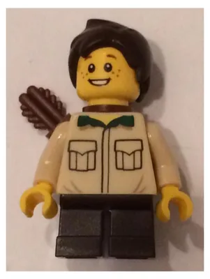 Obrázok produktu pre LEGO Minifigúrka Löwenstein, lukostrel/chlapec (bdp003) – nová