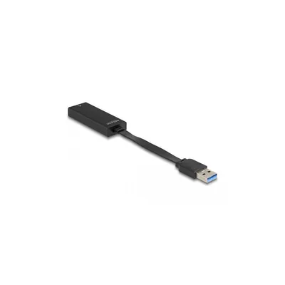 Immagine prodotto di Delock - Netzwerkadapter - USB3.0 - Gigabit Ethernet x 1 - Schwarz (66245)