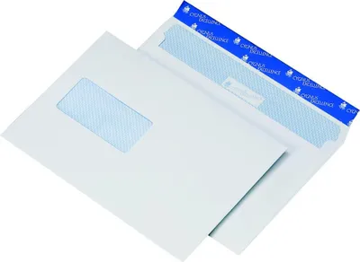 Produktbild von 500 CygnusExcellence Briefumschläge C5 hochweiß Fenster