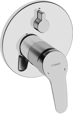 Produktbild von Hansa Funktionseinheit m. Dekorset Einhand- Wannen-Batterie Hansamix 8184 chrom