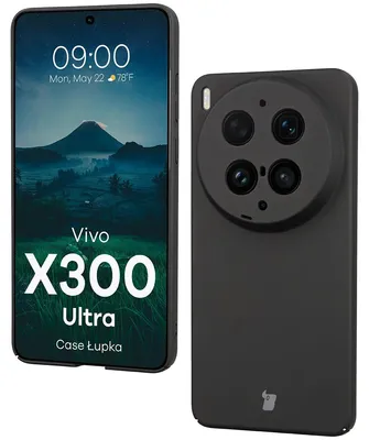 Produktbild von Handyhülle für Vivo X300 Ultra, Bizon Case Lupka, Schwarz