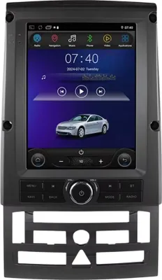 Immagine prodotto di Autoradio con Bluetooth e CarPlay per Peugeot 407 (2004-2011) - Compatibile con Apple e Android - Impianto stereo con sistema di navigazione - 1 GB di RAM, 32 GB di memoria