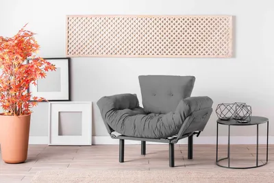Immagine prodotto di Hanah Home, Nitta- FTN1733, grigio, sedie da bistrot, struttura: 100% metallo
