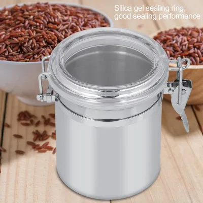 Image de Récipient à café, verre à café, récipient à thé, récipient à sucre, verre de stockage d'aliments, bidon de café