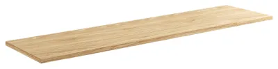 Obrázok produktu pre Kúpeľňová doska 180 cm MDF dub olejovaný pre umývadlo na dosku