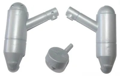 Produktbild von Smoby Wasserhahn für Smoby Spielhäuser und Spülküchen silber