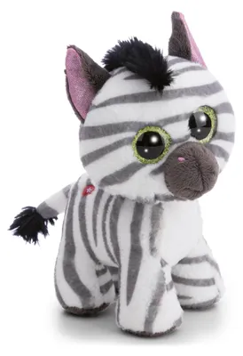 Produktbild von NICI GLUBSCHIS Kuscheltier Zebra Mankalita 15cm - weiß - Stofftier aus weichem Plüsch, niedliches Plüschtier zum Kuscheln und Spielen, für Kinder & Erwachsene, tolle Geschenkidee - 63055